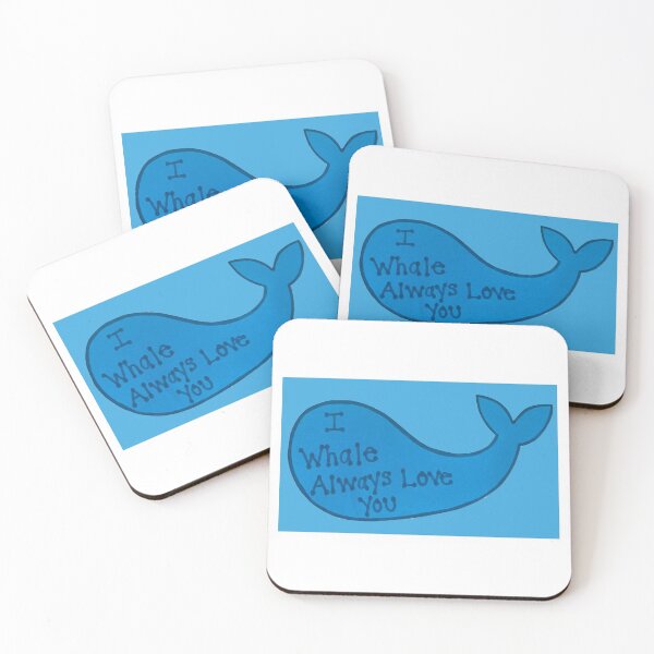 Item preview, I WHALE always love you designed and sold by EmmelineKlatt.