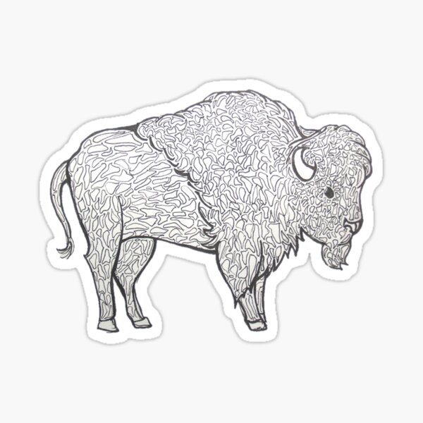 Bison Bee Sticker – 777 Bison