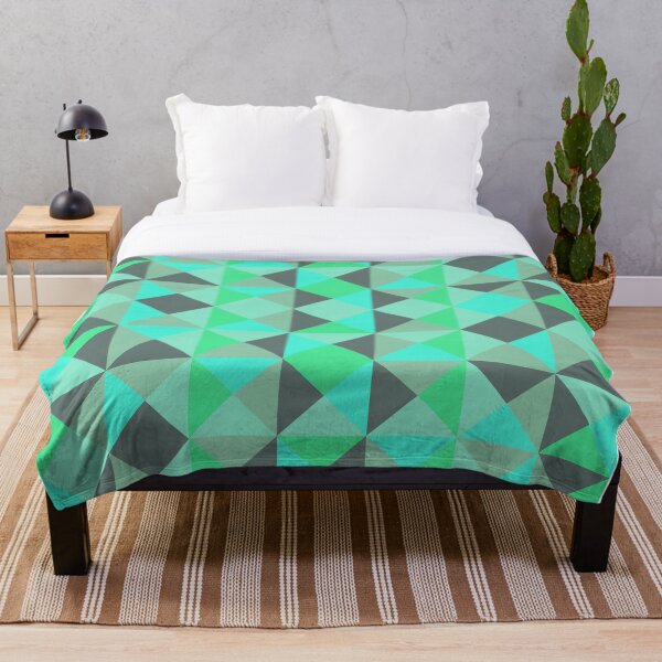 Item preview, Patrón geométrico turquesa designed and sold by Randoprint.