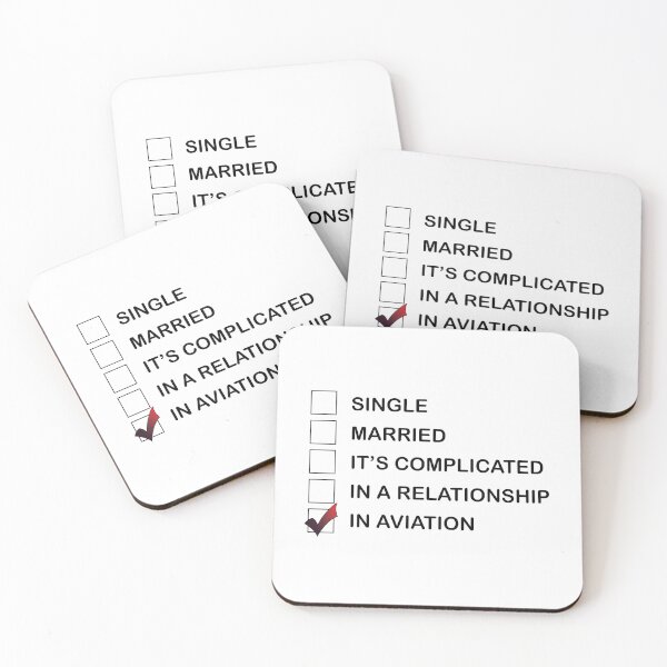 Item preview, In aviation facebook relationship sign design designed and sold by avionbubble.