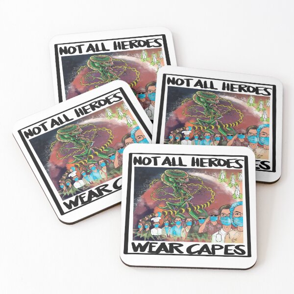 Item preview, Not All Heroes Wear Capes designed and sold by JeloArt.