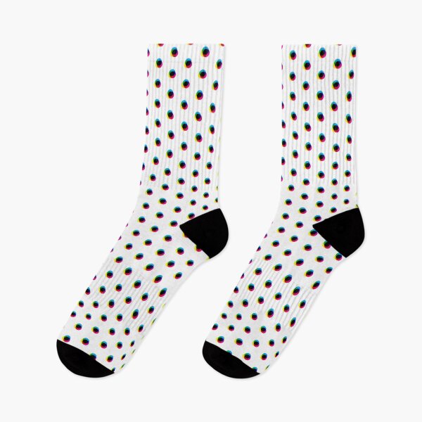 Item preview, CMYK polka dot (white) designed and sold by animinimal.