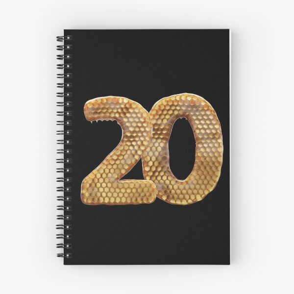 Item preview, 20 Number 3d Honey Numbers Font designed and sold by HelloFromAja.