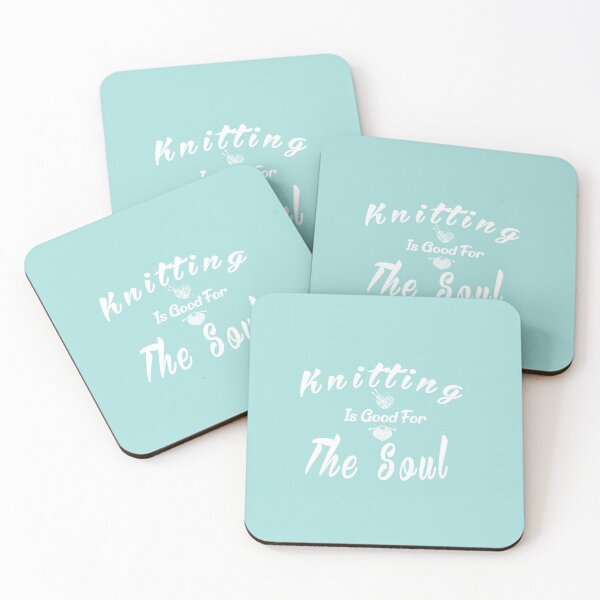 Item preview, Knitting Is Good For The Soul:Funny Handicraft Needlework Gift Idea. designed and sold by cutitoutsir.