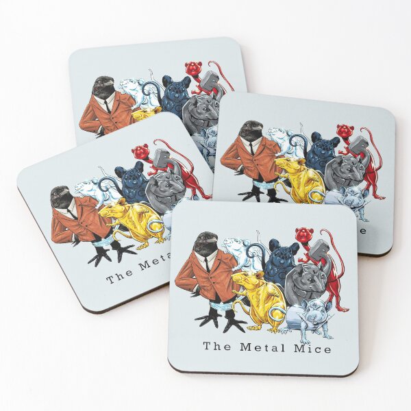 Item preview, The Metal Mice designed and sold by 13thFloorDesign.