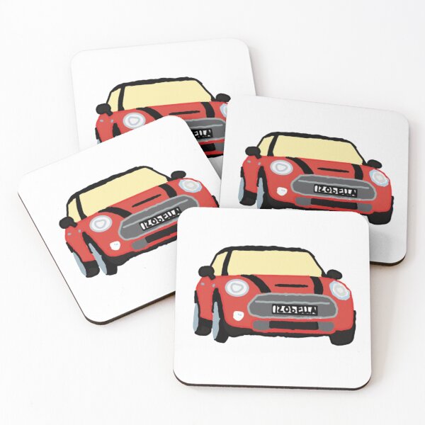 Item preview, Hand drawn red mini car. designed and sold by IzzyMo.