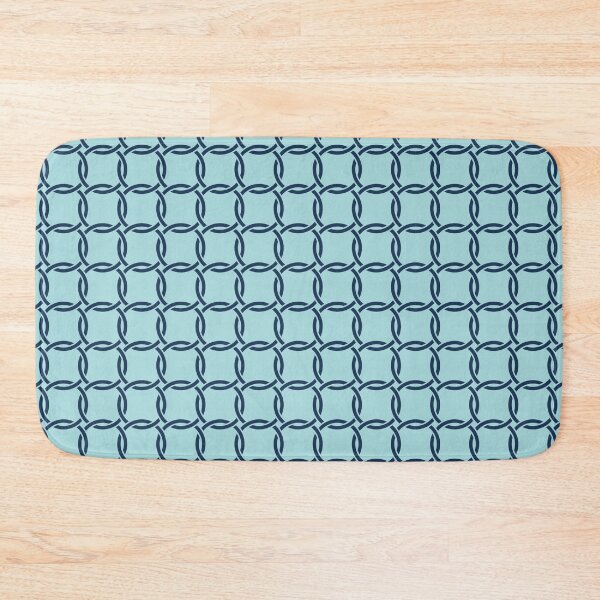 Item preview, Interlocked circles 002 - Cyand Blue Navy designed and sold by AmpersandCuster.