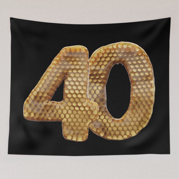 Item preview, Fuente 40 Number 3d Honey Numbers designed and sold by HelloFromAja.