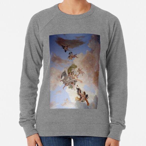 Renaissance Angels and Clouds Lightweight Sweatshirt