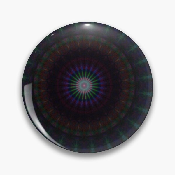 Item preview, Tie Dye Mandala in Pink and Blue with Black Hole designed and sold by MokiAwa.