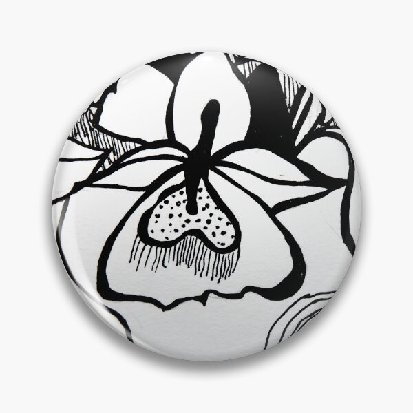 Item preview, Flower BW designed and sold by monamooon.