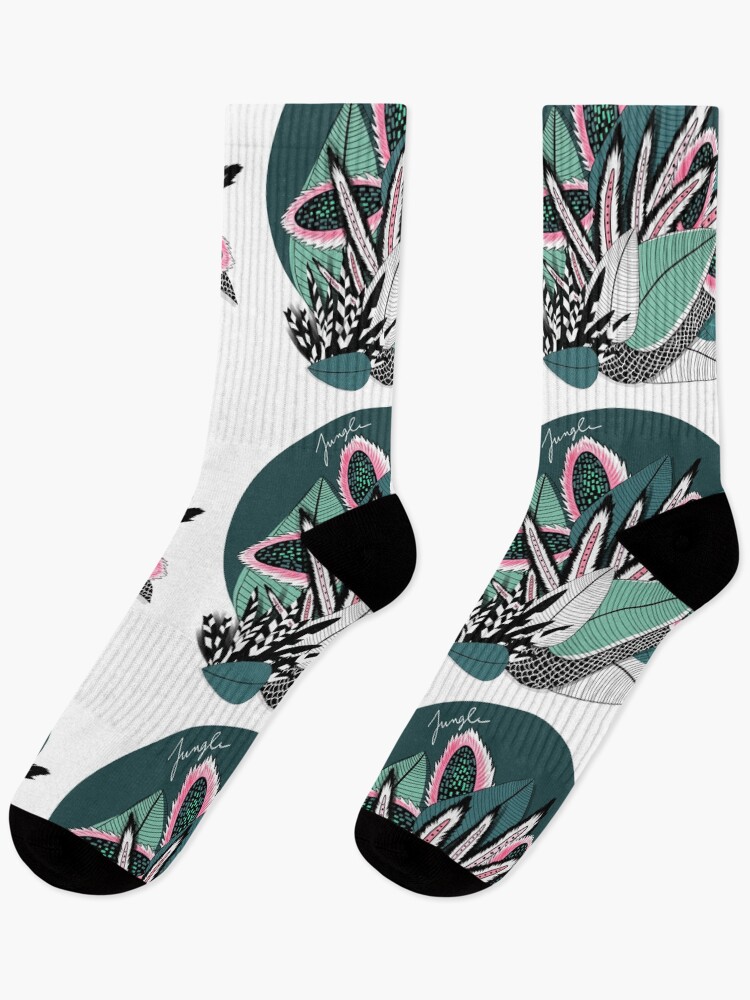 Thumbnail 1 of 5, Socks, Jungle designed and sold by Ceciledo.