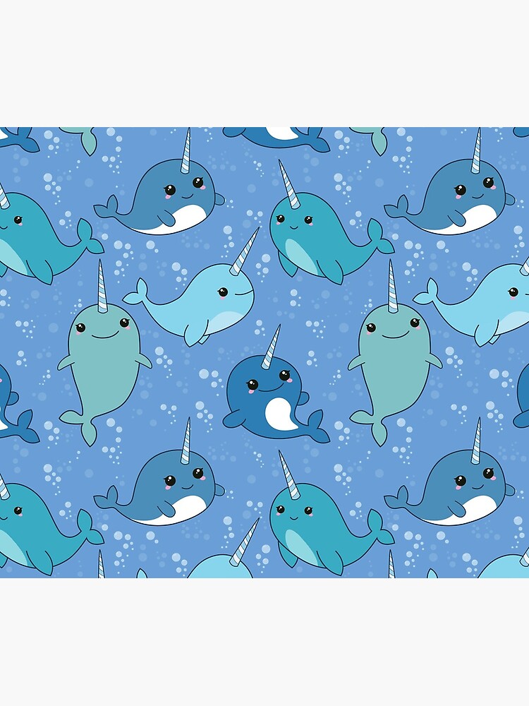 Narwhal Pattern by Zombride