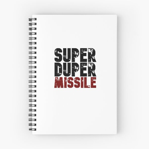 Item preview, Super Duper Missile designed and sold by Seopdesigns.