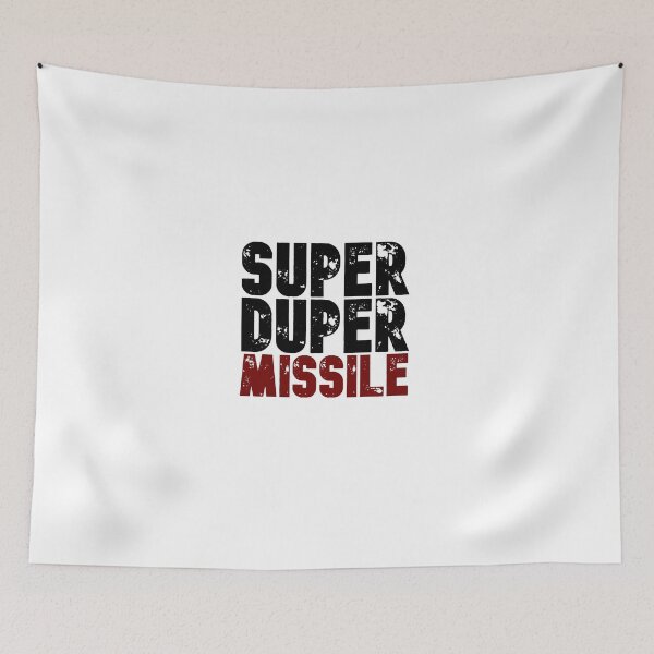 Item preview, Super Duper Missile designed and sold by Seopdesigns.