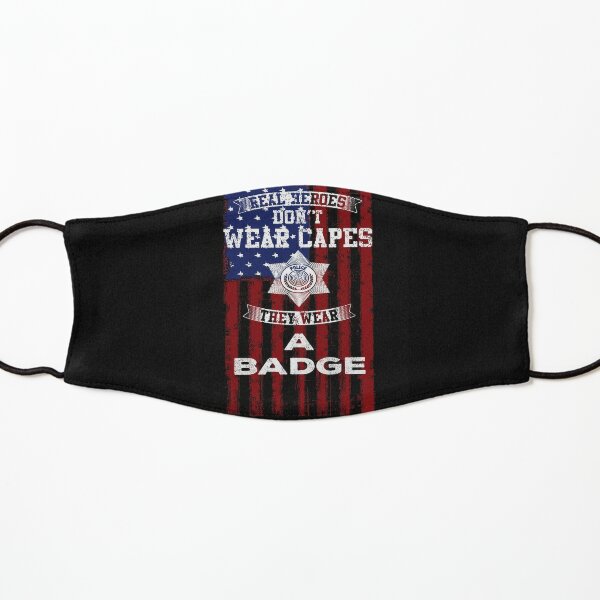 Cop Kids Masks Redbubble - undercover police badge roblox
