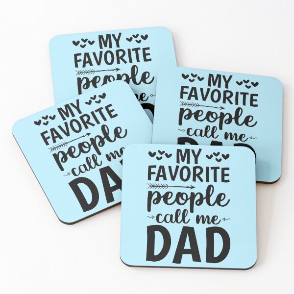 Item preview, My Favorite People Call Me Dad designed and sold by kamrankhan.