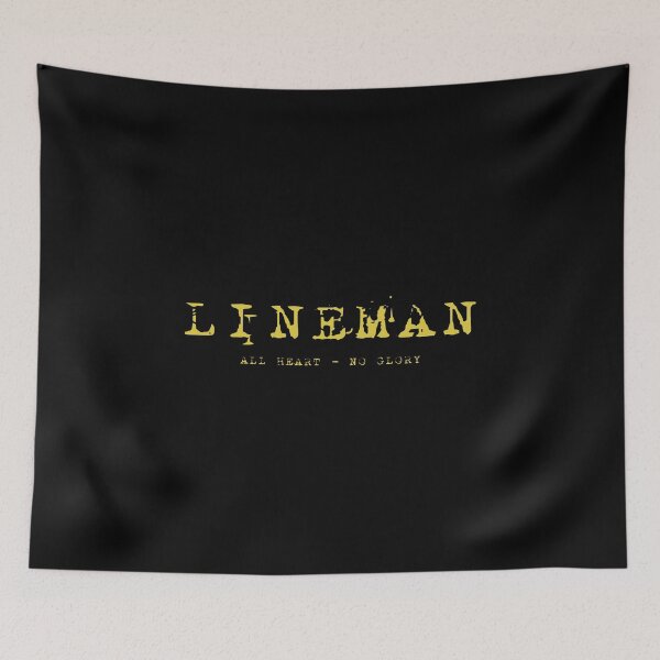 Item preview, Lineman All Heart No Glory designed and sold by KoolMoDee.