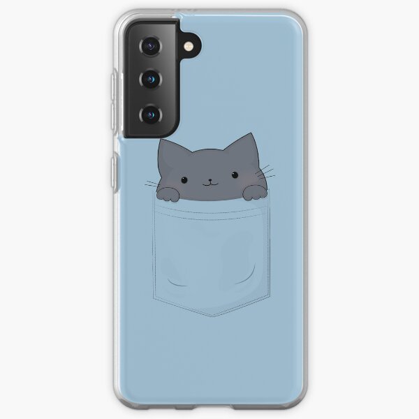 Pocket Cat Samsung Galaxy Soft Case