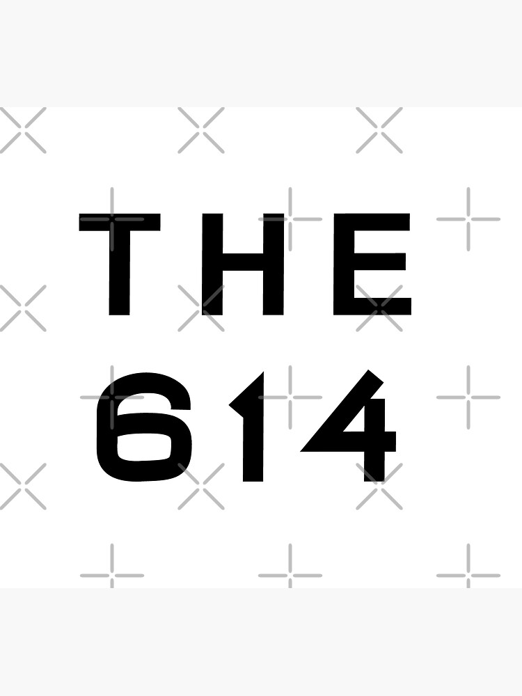 614-ohio-area-code-typography-sticker-for-sale-by-aliasotaku-redbubble