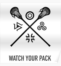 Lacrosse Teen Wolf Poster