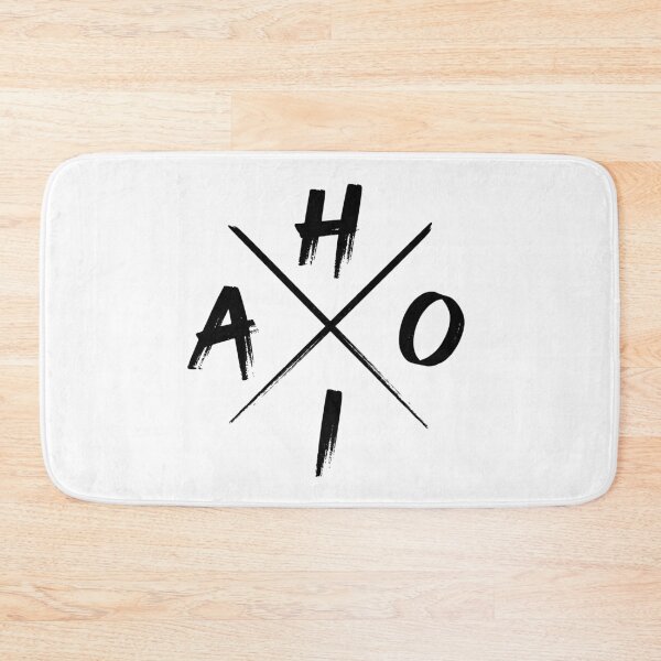 Item preview, Ahoy fishing sailing ship port sailor boat anchor designed and sold by GeogDesigns.