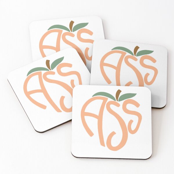 Item preview, ASS Peach Text designed and sold by tinasartcorner.