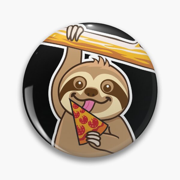 Item preview, Sloth Pizza designed and sold by plushism.
