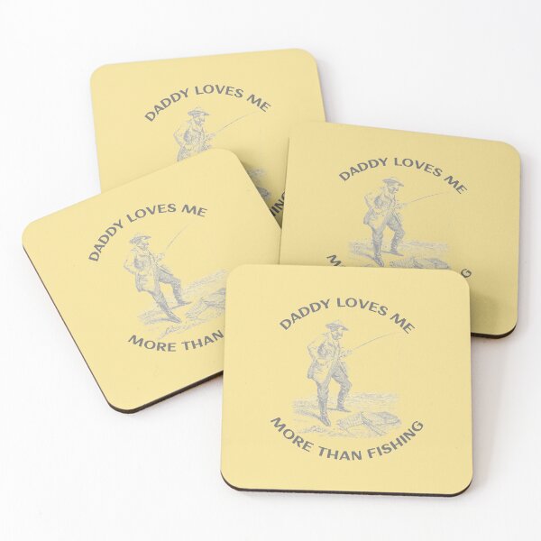 Item preview, Daddy loves me more than fishing designed and sold by Delicarte.