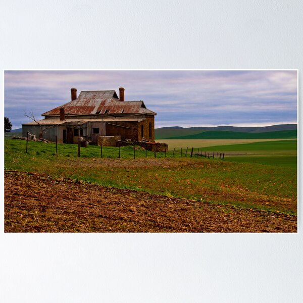 South Burra Homestead and Fields Poster