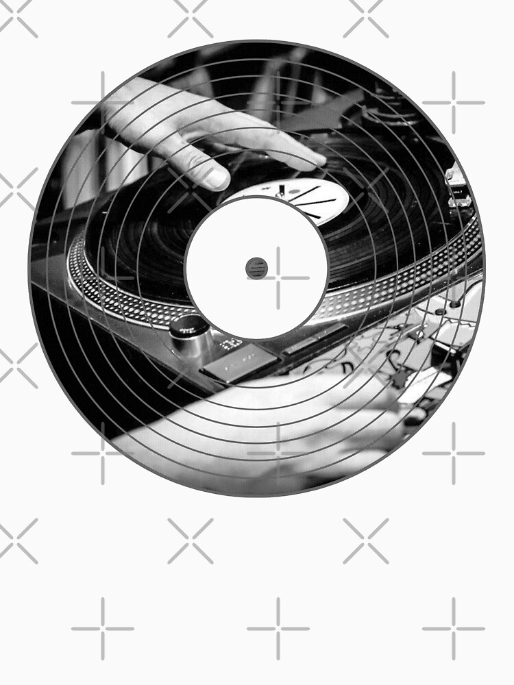 "Scratch DJ Vinyl Record Design" Tshirt by analogdreamz Redbubble