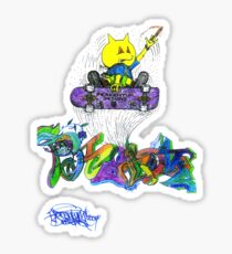 Percentum Ollie Sticker