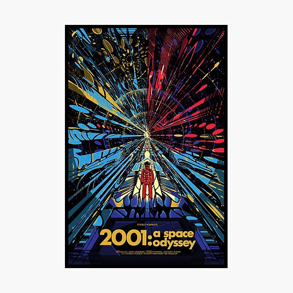 2001 A Space Odyssey Art Photographic Print