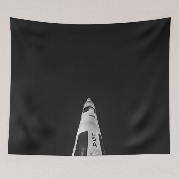 Item preview, Monochrome Rocket designed and sold by Cirrus Creates.