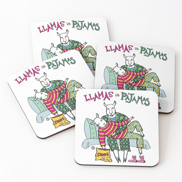 Item preview, Llamas in Pajamas design designed and sold by annanadlerart.