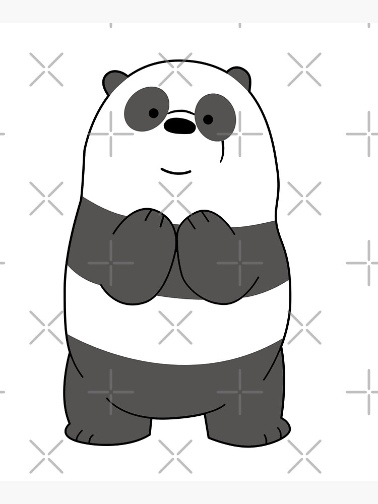 We bare bears Panda bear Tote Bag for Sale by kidcartoon