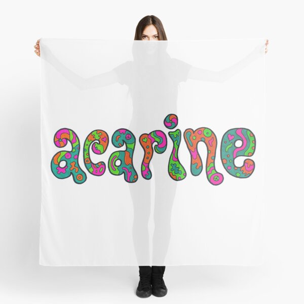 Item preview, Acarine Psychedelic Typography designed and sold by kezignosaur.