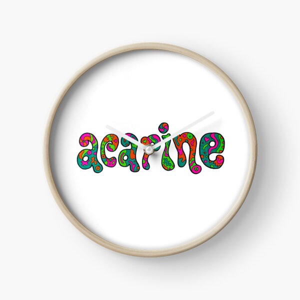Item preview, Acarine Psychedelic Typography designed and sold by kezignosaur.