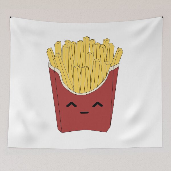 Item preview, Kawaii french fries designed and sold by BreadCrumbBird.