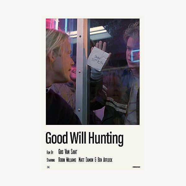 good will hunting Photographic Print