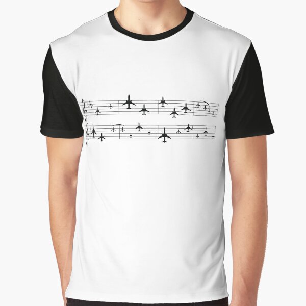 Vista previa del artículo con la obra «Personal de música con aviones», diseñado y vendido por avionbubble.