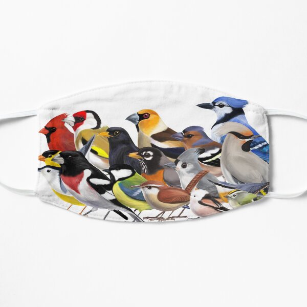 Year of the Bird - Birds of North America and Europe Flat Mask