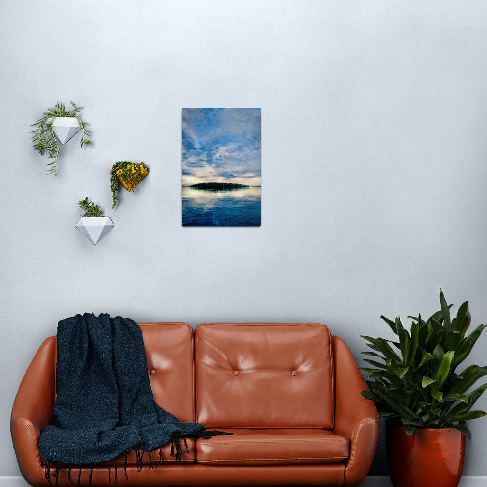 Georgeson Island at Sunset Metal Print