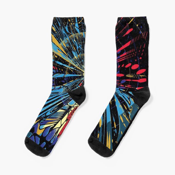 2001 A Space Odyssey Art Socks