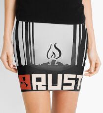 Rust pin Mini Skirt