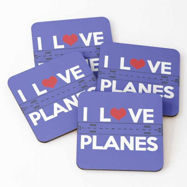 Item preview, I love airplanes and aviation with hearth designed and sold by avionbubble.