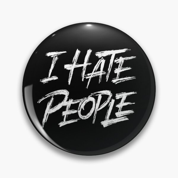 Item preview, I Hate People designed and sold by Zagach Letters.