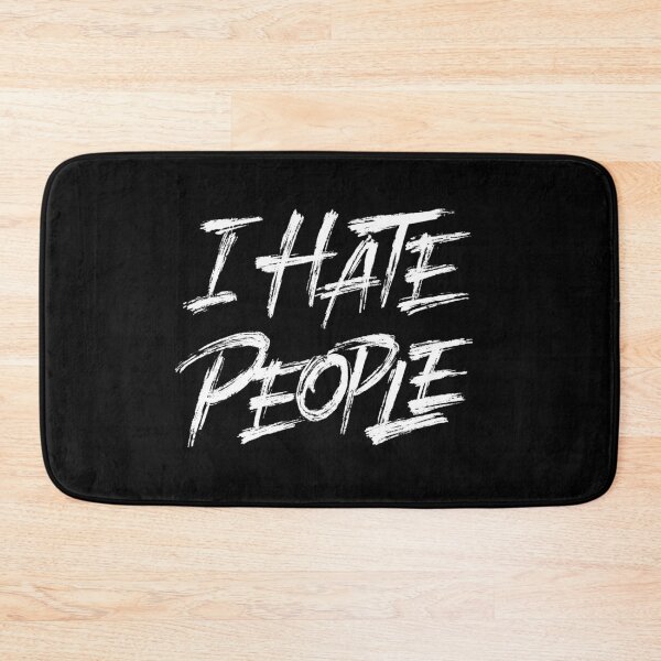 Item preview, I Hate People designed and sold by Zagach Letters.