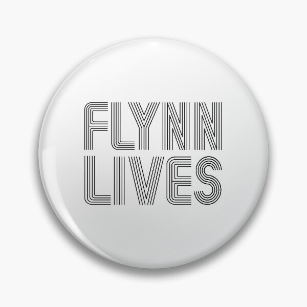 Item preview, Flynn Lives Distressed Black designed and sold by Draw Design.