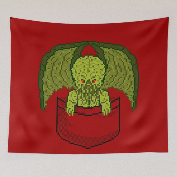 Item preview, Pixel Pocket Cthulhu designed and sold by gkillerb.
